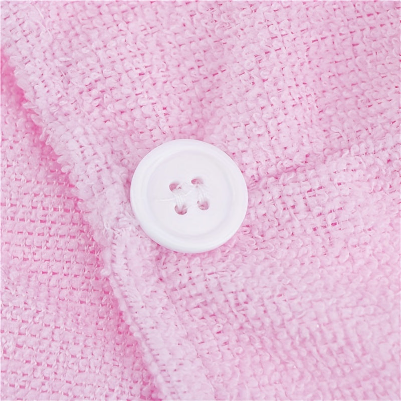 Microfiber Hair Towel Soft Drying Cap Absorbent Quick Drying Hair Wrap Towel