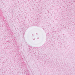Microfiber Hair Towel Soft Drying Cap Absorbent Quick Drying Hair Wrap Towel