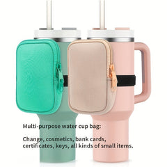 Portable Bottle Body Storage Bag For 40OZ Ice Cup Diving Fabric Cup Pouch