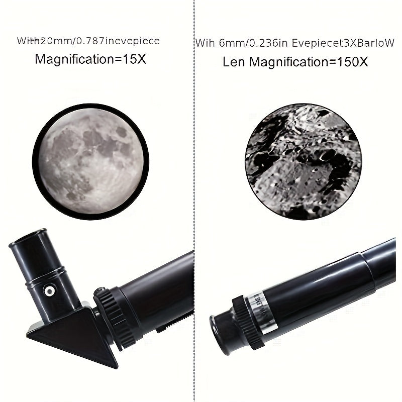 Portable HD Telescope 300mm Focal Length