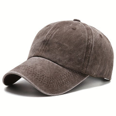 Vintage Hip Hop Baseball Cap Washed Distressed Unisex Denim Sun Hat