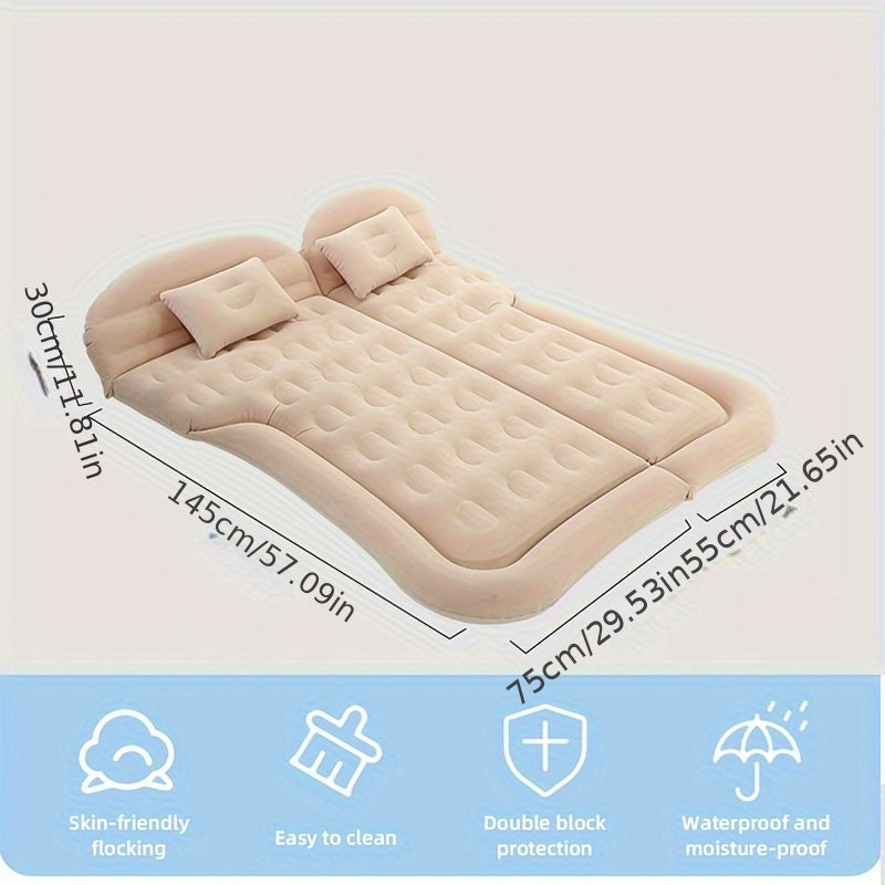 Plush Inflatable SUV Car Bed Mattress