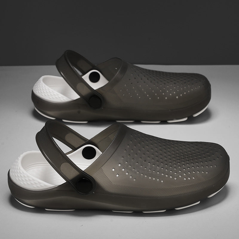 Women's Adjustable Strap Jelly Clogs