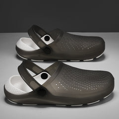 Women's Adjustable Strap Jelly Clogs