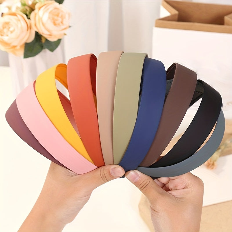Sweet Wide Headband for Women Girls Non-slip Headdress