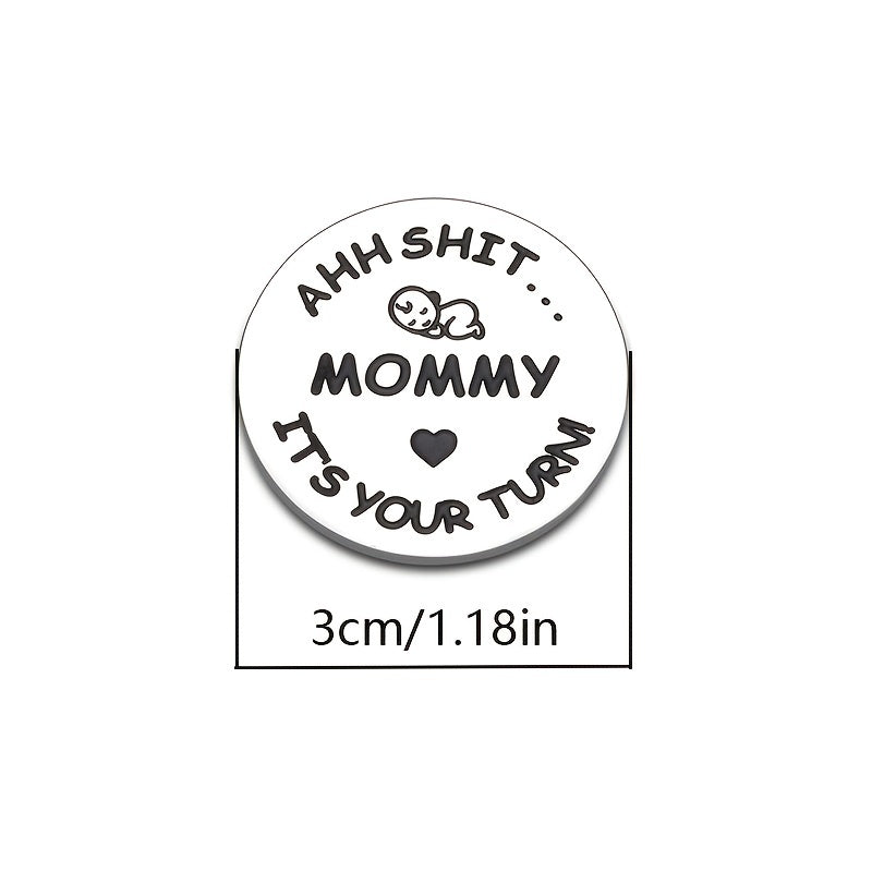 Double Sided Decision Coins for Parents - Perfect Gift for Dad Mom Husband Wife