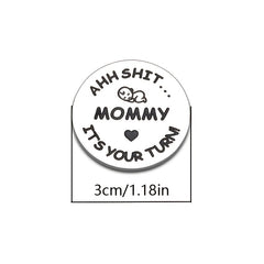 Double Sided Decision Coins for Parents - Perfect Gift for Dad Mom Husband Wife