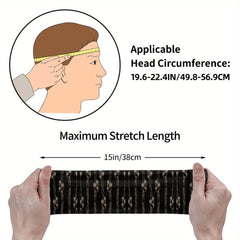 Men's Soft Non Slip Headband Breathable for Gym Running Casual Attire Gift