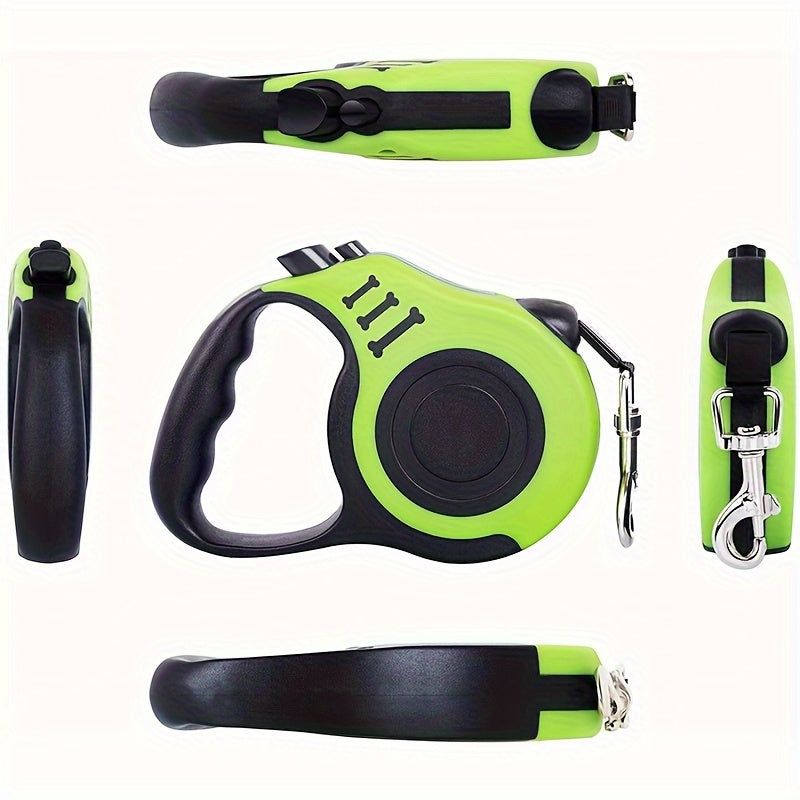 5m Retractable Nylon Dog Leash Extension Durable for Walking Running