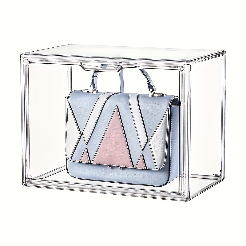 1pc Transparent Storage Box Bags Storage Case Bedroom Living Room Accessories