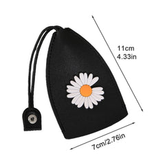 4Pcs Women Easy Clean PU Leather Anti Scratch Key Cover Protective Case