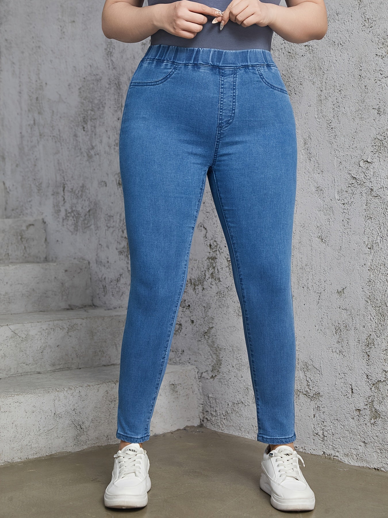  High Stretch Skinny Denim Pants