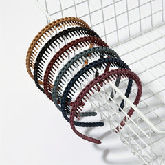 6PCS Multicolor Wavy Hair Band Plastic Headbands Hair Hoop Accessory
