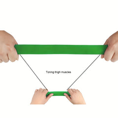Portable Elastic Resistance Band for Body Stretching