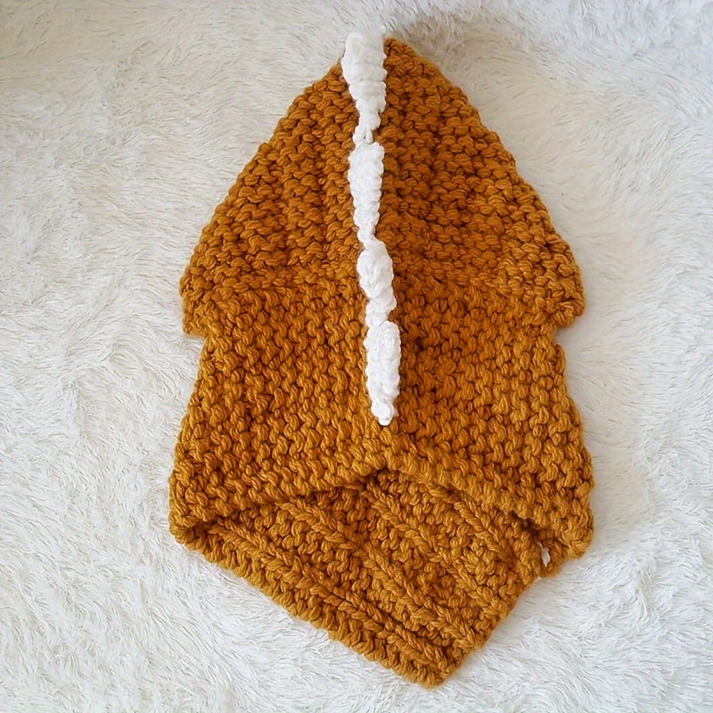Dino Knitted Hat & Neck Gaiter Combo for Kids