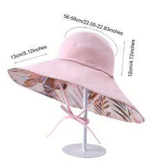 Foldable Wide Brim Sun Hat UV Shade Cap Women Camping Fishing