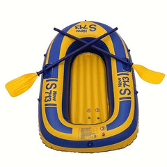 Single Inflatable Boat Raft Fishing Rowing Boat