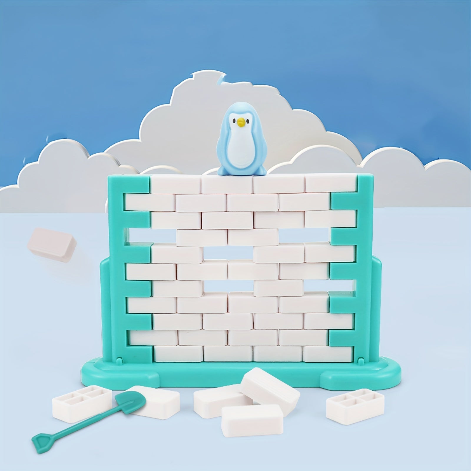 Children's Wall Breaking and Building Blocks Game