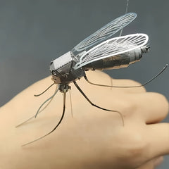DIY Metal Insect Model 3D Puzzle Creative Toy Mosquito Craft Home Decor
