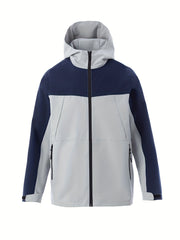 Outdoor Jacket for Spring & Autumn Trekking - Stay Dry & Stylish