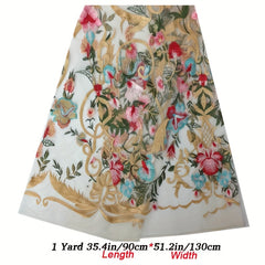 African High Lace Fabric For Dress DIY Embroidered Tissue Skirt