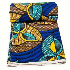 African Wax Dye Cloth - Ethnic Style Double Sided Printing Fabric