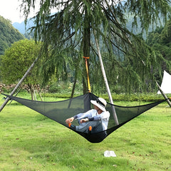 Triangle Mesh Hammock for Outdoor Camping