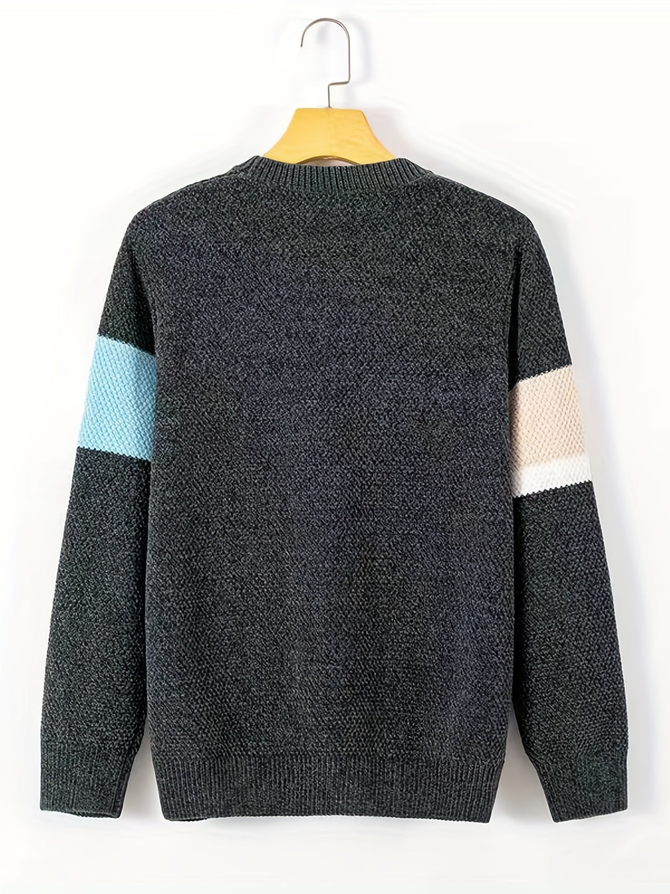 Men's Striped Knit Sweater
