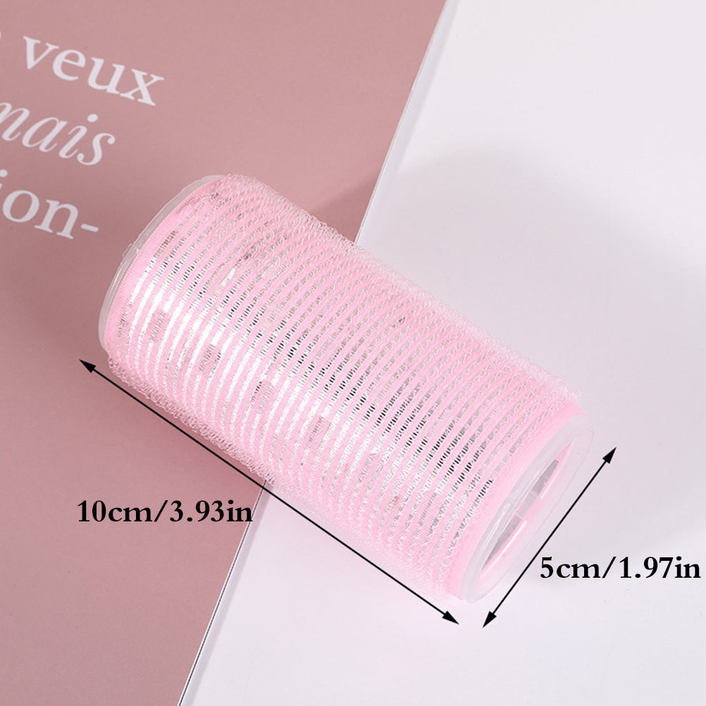 Self Grip Hair Rollers Set for DIY Bangs Medium Short Hair