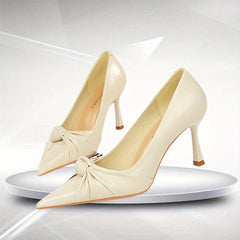 Women's Knot High Heels Stiletto Pumps