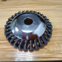 Rotary Steel Wire Weed Brush Blade - Perfect for Summer Garden Prep