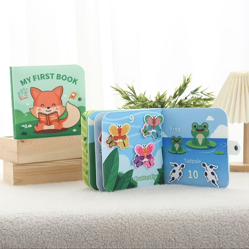 3D Animal Recognition Quiet Book with Fox Illustration
