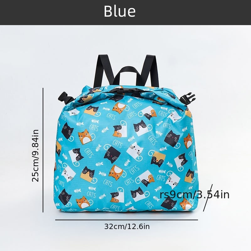 Kids Swim Bag Drawstring Beach Gym Backpack