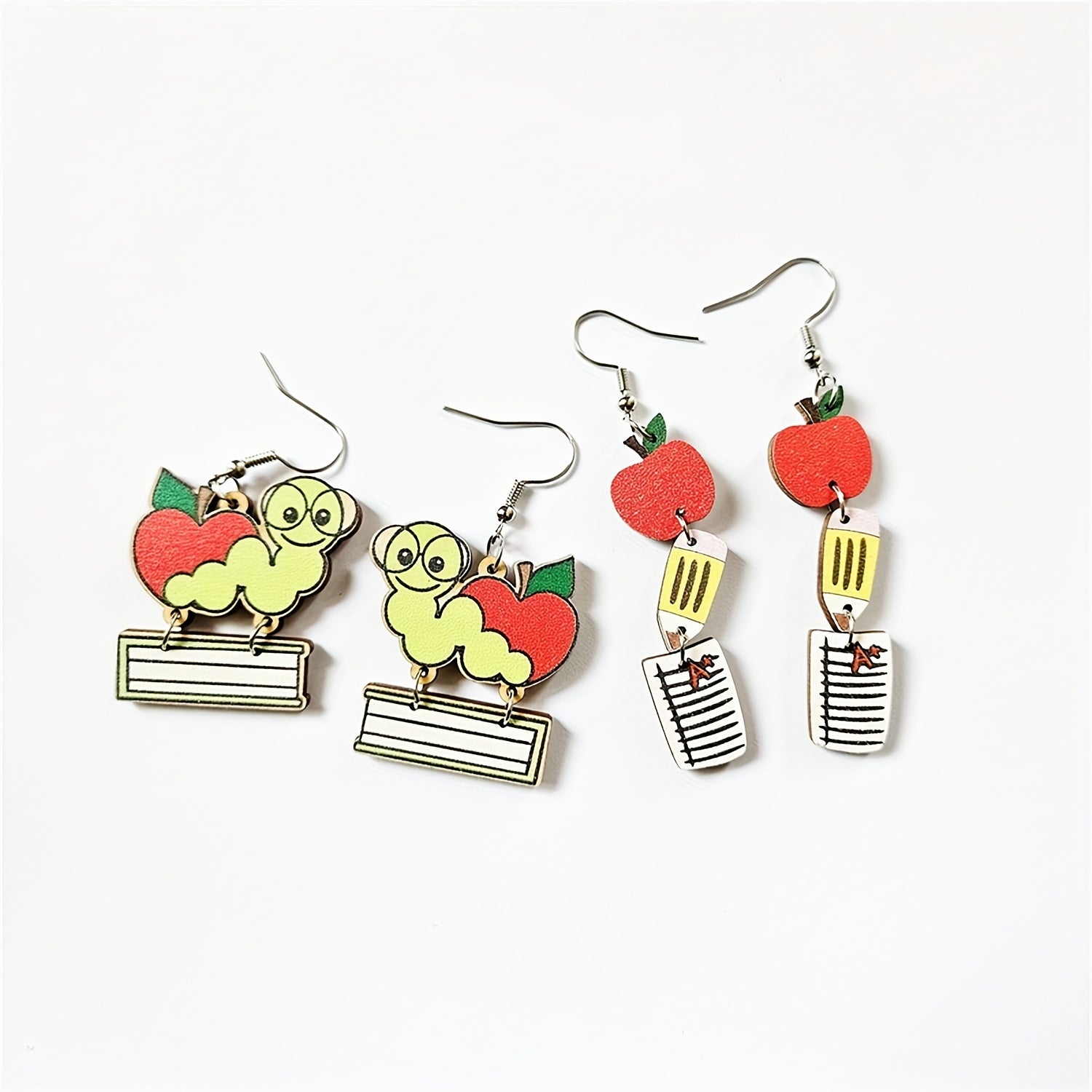 Sunflower Scales Earrings - Perfect for School & Graduation