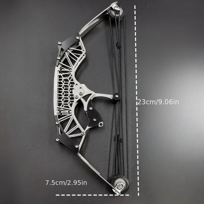 Mini Composite Bow Archery Set Stainless Steel Mini Bow Toy