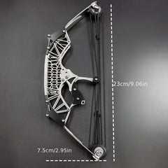 Mini Composite Bow Archery Set Stainless Steel Mini Bow Toy