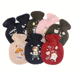 Cute Cartoon Hand Warmer Mini Water Bottle