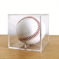 Acrylic Baseball Storage Box Portable Holder Case