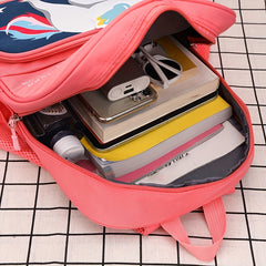 Kids Cartoon Schoolbags Unicorn Dinosaur Student Backpack