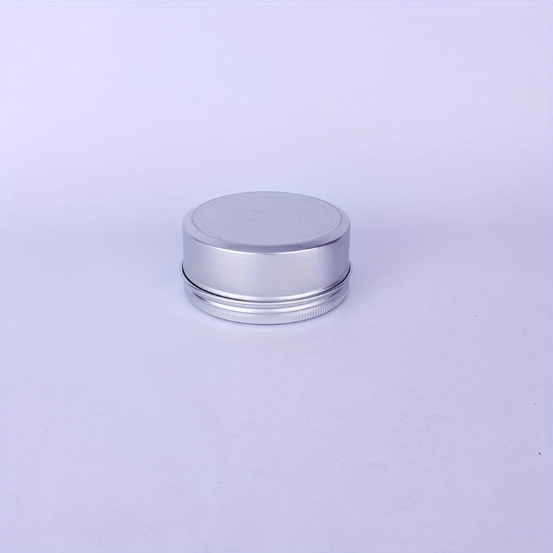 2pcs 150ML Aluminum Biscuit Boxes Round Fruit Tea Box Leak Proof Container
