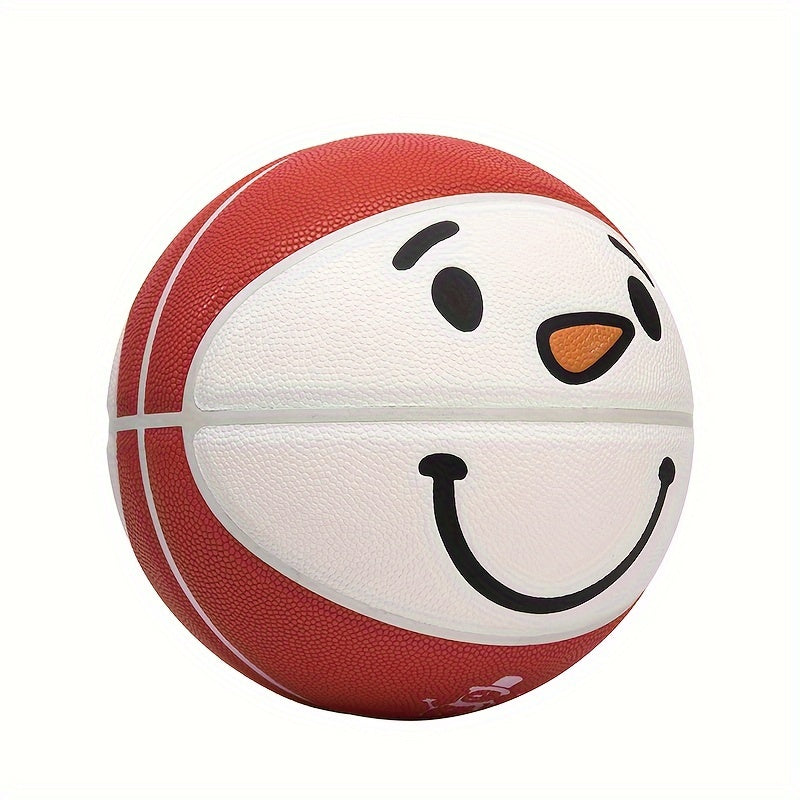 Christmas Snowman Basketball Training PU Leather Air Pump