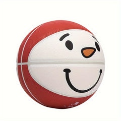 Christmas Snowman Basketball Training PU Leather Air Pump
