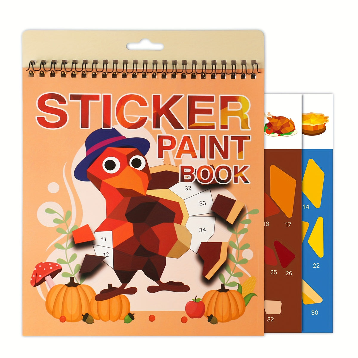 Halloween Christmas Stickers Book Crafts Paint Books Birthday Party Favor
