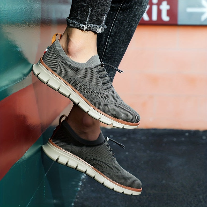Men's Lightweight Mesh Casual Oxford Shoes Sneakers
