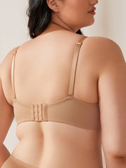  Women's Smooth Solid Push Up Daily Bra