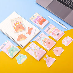Cartoon Animal Pattern Sticker Office Label Memo