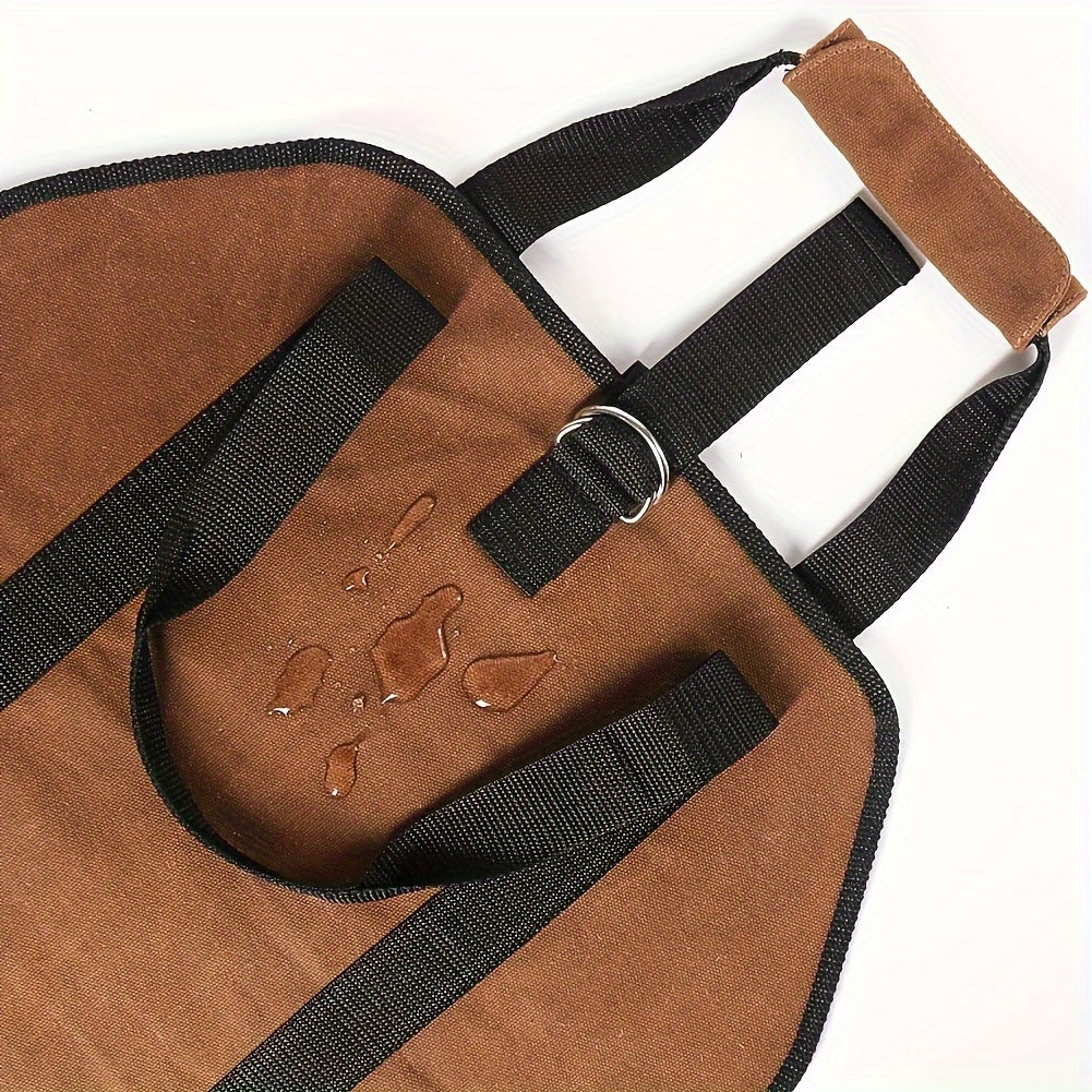 Firewood Carrier Waxed Canvas Log Carrier For Firewood Wood Carrying Bag