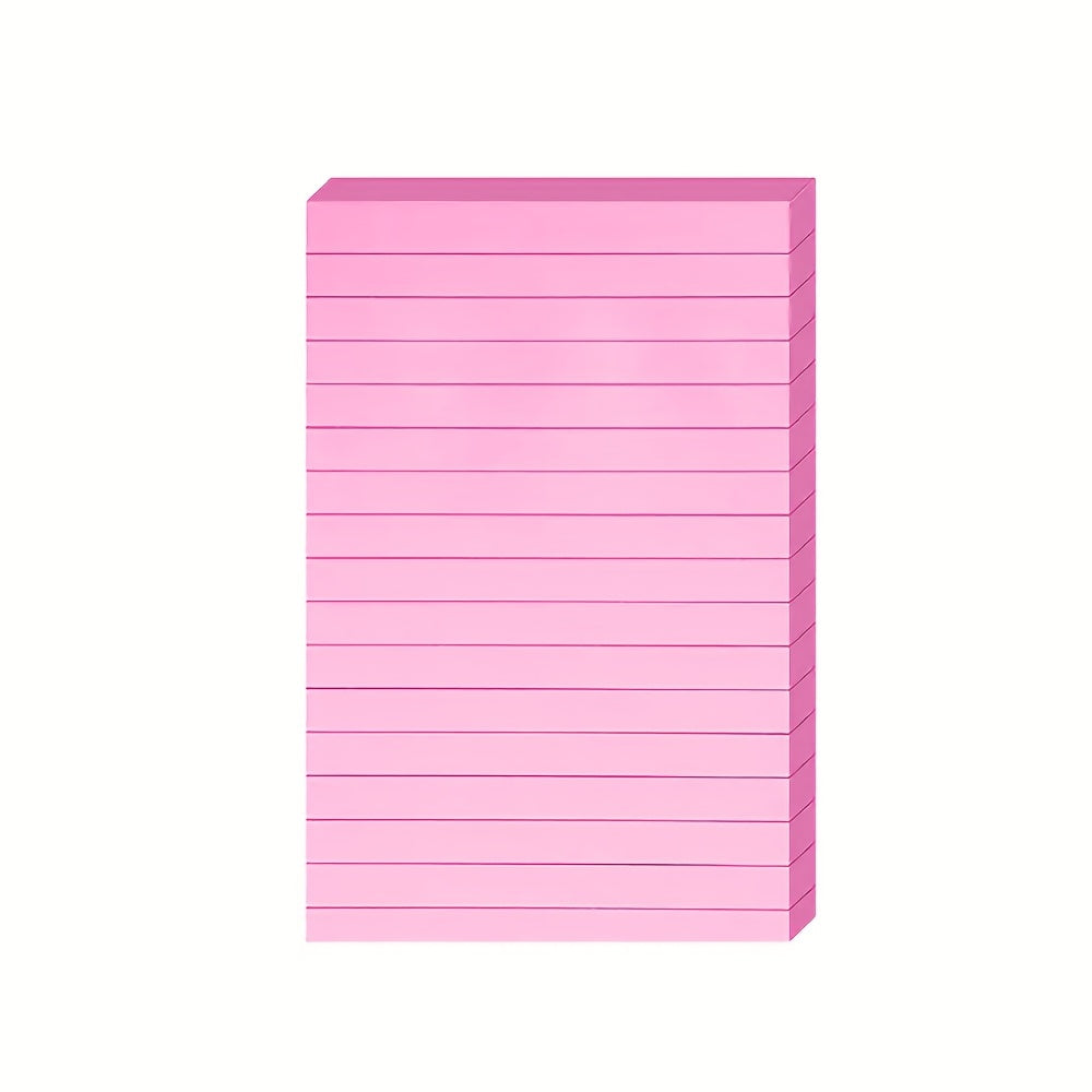 50 Lined Sticky Notes Bright Colors 10 16X15 24 Cm Self Adhesive Note Pad