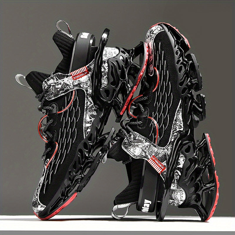 Men's Blade Sneakers Knitted Running Shoes