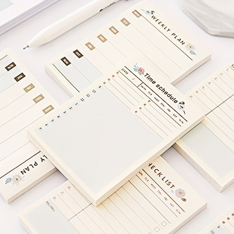 240pcs Sticky Notes Stationery Office Learning Supplies To Do List Notebook
